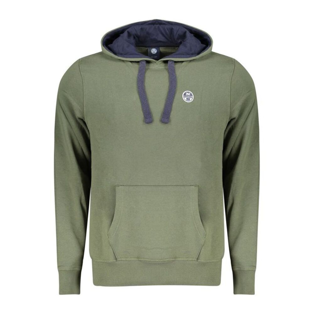 North Sails Verde Cotton Men Men's Sweatshirt